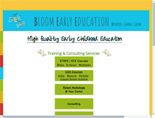 Tablet Screenshot of bloomlearning.com